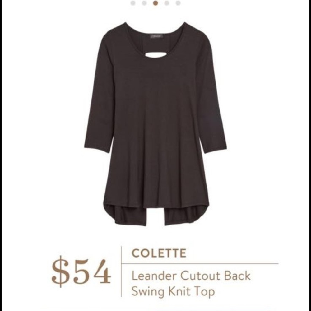 Black top with back cut outs